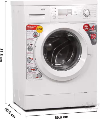 IFB 6.5 kg Fully Automatic Front Load Washing Machine with In-built Heater White  (Senorita Aqua VX)(OPEN BOX) IFB 6.5 kg Fully Automatic Front Load Washing Machine with In-built Heater White  (Senorita Aqua VX)(OPEN BOX)